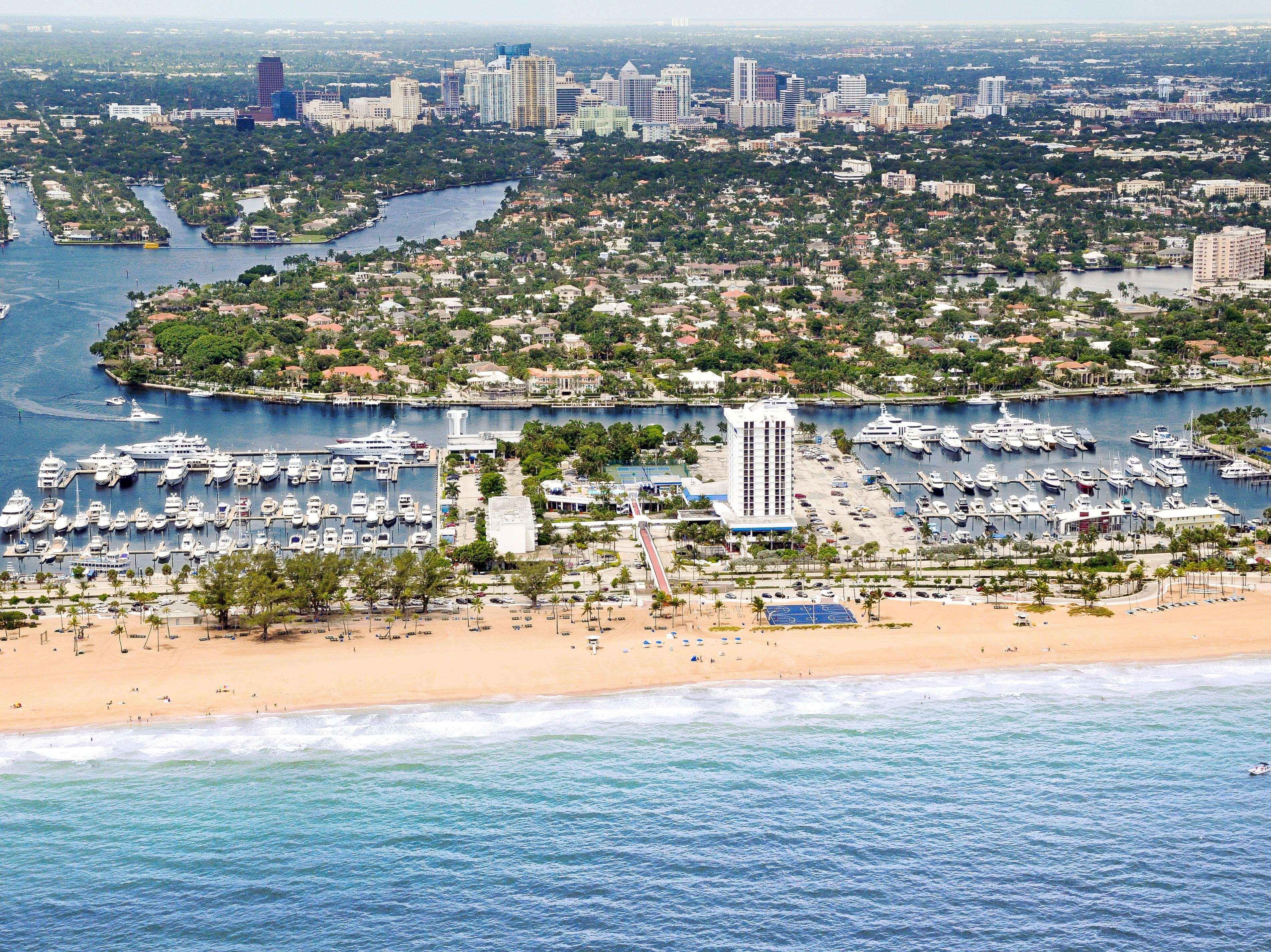 Bahia Mar Fort Lauderdale Beach - Doubletree By Hilton Hotell Eksteriør bilde