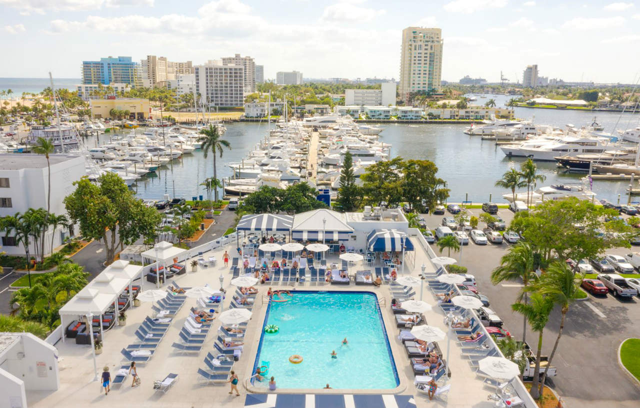 Bahia Mar Fort Lauderdale Beach - Doubletree By Hilton Hotell Eksteriør bilde